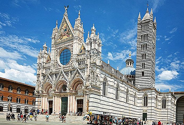 gotický skvost a souboj s Florencií - Katedrála v Sieně (Duomo Siena) - Itálie - cestování - dovolená v itálii